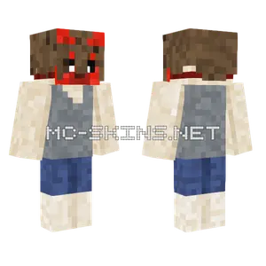 Teen Michael Afton Mask On Minecraft skin