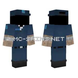 Template Ingen Guard V6 Minecraft skin