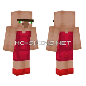 Terminator Villager X Minecraft skin