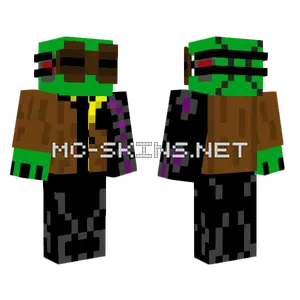 Terrillion Red Ear Inuit Goggles Minecraft skin