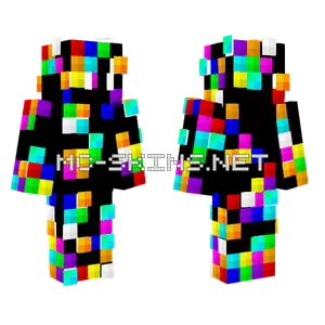 Tessellation Tetris Minecraft skin