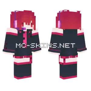 Teto Anime Girl Minecraft skin
