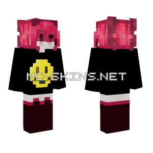 Teto Pink Cat Minecraft skin