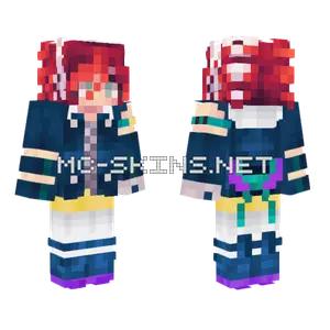 Teto Trainer Pokemon Minecraft skin