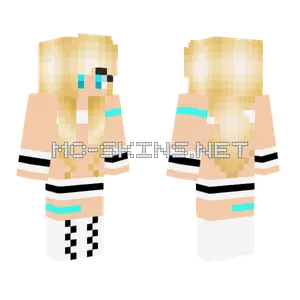 Tfv Gamergirl Minecraft skin