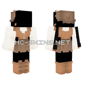 Thanksgiving Outfit Minecraft skin