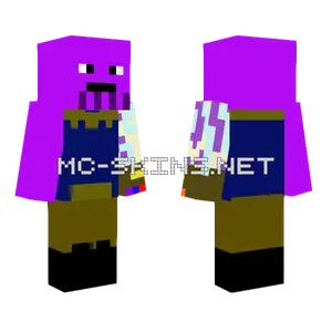 Thanos Minecraft skin