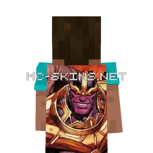 Thanos cape, outside and lining