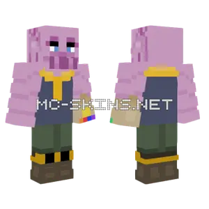 Thanos Infinity War Minecraft skin
