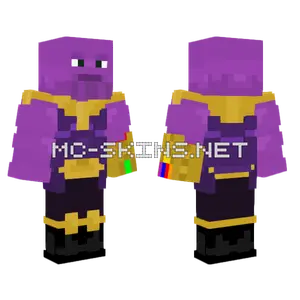 Thanos Skin Minecraft skin