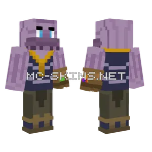 Thanos Skin Minecraft skin