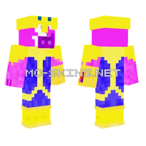 Thanos Skittle Skin Minecraft skin
