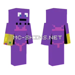 Thanos Summertime Marvel Rivals Minecraft skin