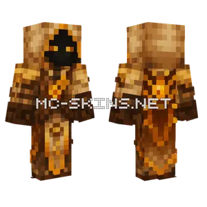 The Amber Wanderer Minecraft skin