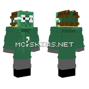 The Batman Riddler Minecraft skin