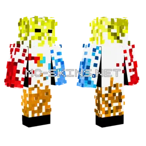 The Birth of the Elementals Minecraft skin