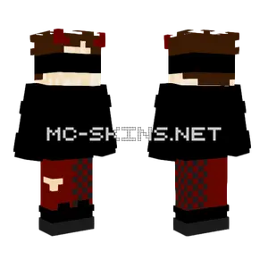 The Blind Demon Minecraft skin