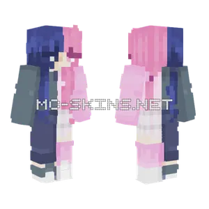 The Blue Sky Is Shy Minecraft skin