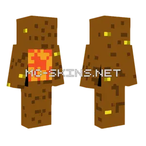 The Creaking Cave Minecraft skin