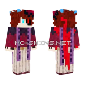 The Demon Of The New World Minecraft skin