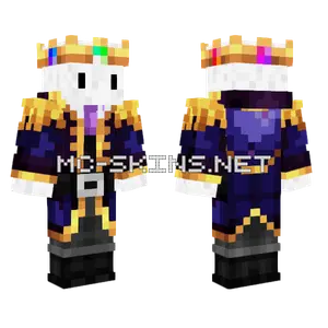 The Ender King Minecraft skin