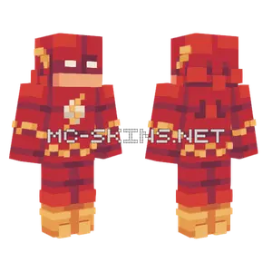 The Flash Minecraft skin