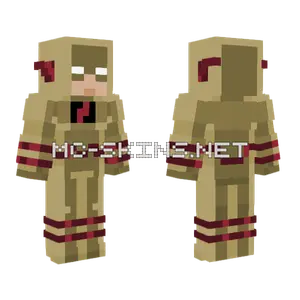 The Flash Justice Lord Minecraft skin