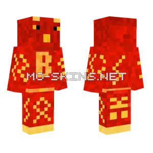 The Flash Pigeon Phinx Minecraft skin