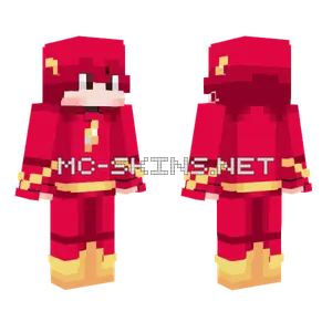 The Flash Skin Minecraft skin