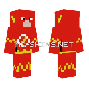 The Flash Skin Minecraft skin