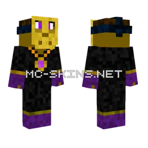The Golden Lord Minecraft skin