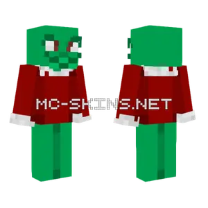 The Grinch Minecraft skin