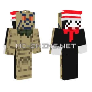 The Grinch and The Cat In The Hat Minecraft skin