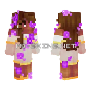 The Hunter's Moon Glitch Minecraft skin