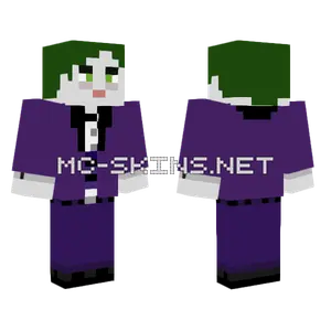 The Joker Minecraft skin