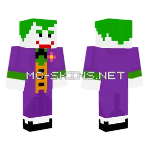 The Joker Minecraft skin