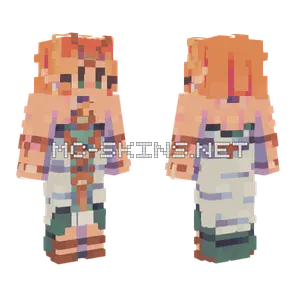 The Light Dragon Minecraft skin