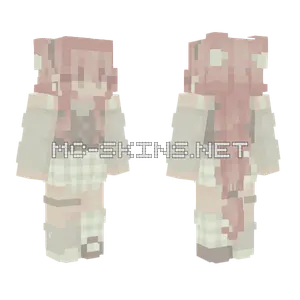 The Little Elf Collab Minecraft skin