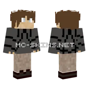 The Lonely Knight Minecraft skin
