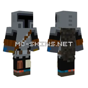 The Mandalorian Minecraft skin