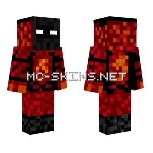 The Masked Flame Minecraft skin