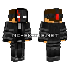 The Mercenary Minecraft skin