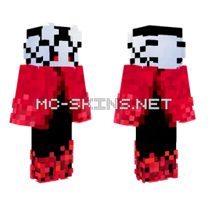 The Nightmare Knight Minecraft skin