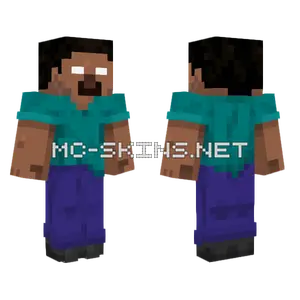 The One With White Eyes Minecraft skin