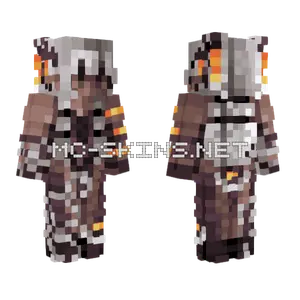 The Pale Witch Effects Minecraft skin