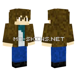 The Protagonist Classic 4px Minecraft skin