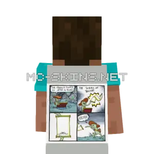 The Scroll Of Truth cape, outside and lining