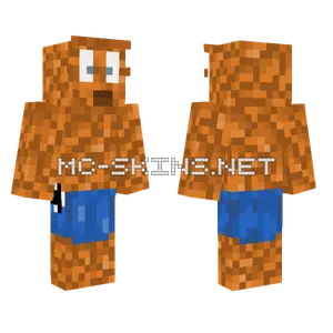The Thing Ben Grimm Minecraft skin
