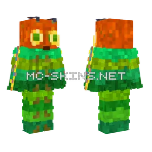 The Very Hungry Caterpillar Minecraft skin