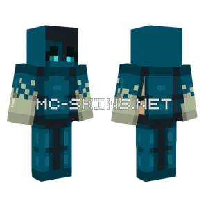 The Warden Minecraft skin